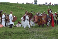 Harc a dákok és a rómaiak között Porolissumban